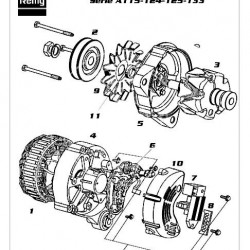 Parts DELCO-REMY 19025767
