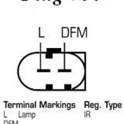 Lichtmaschine DELCO-REMY DRA0137